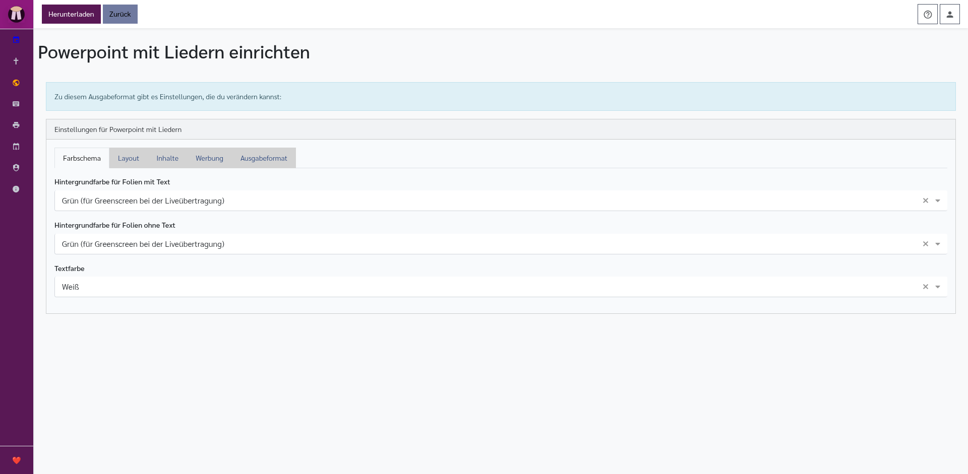 PowerPoint-Farbschema