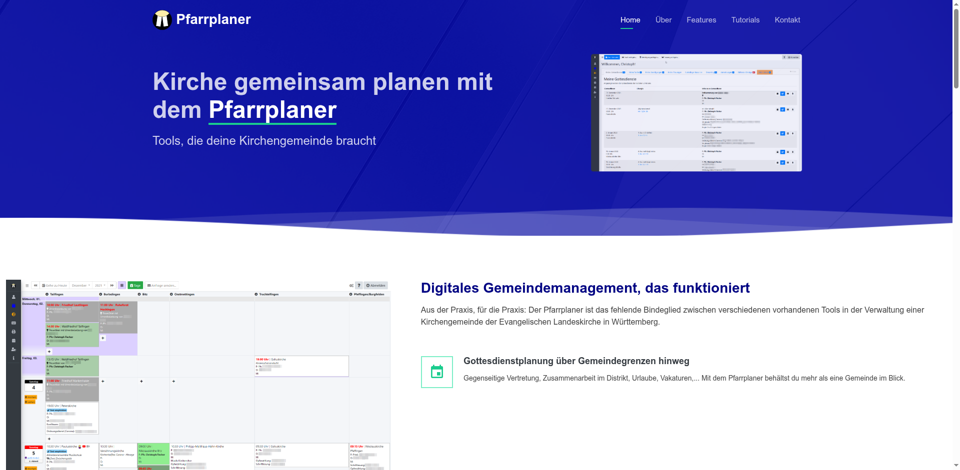 Öffentliche Infoseite