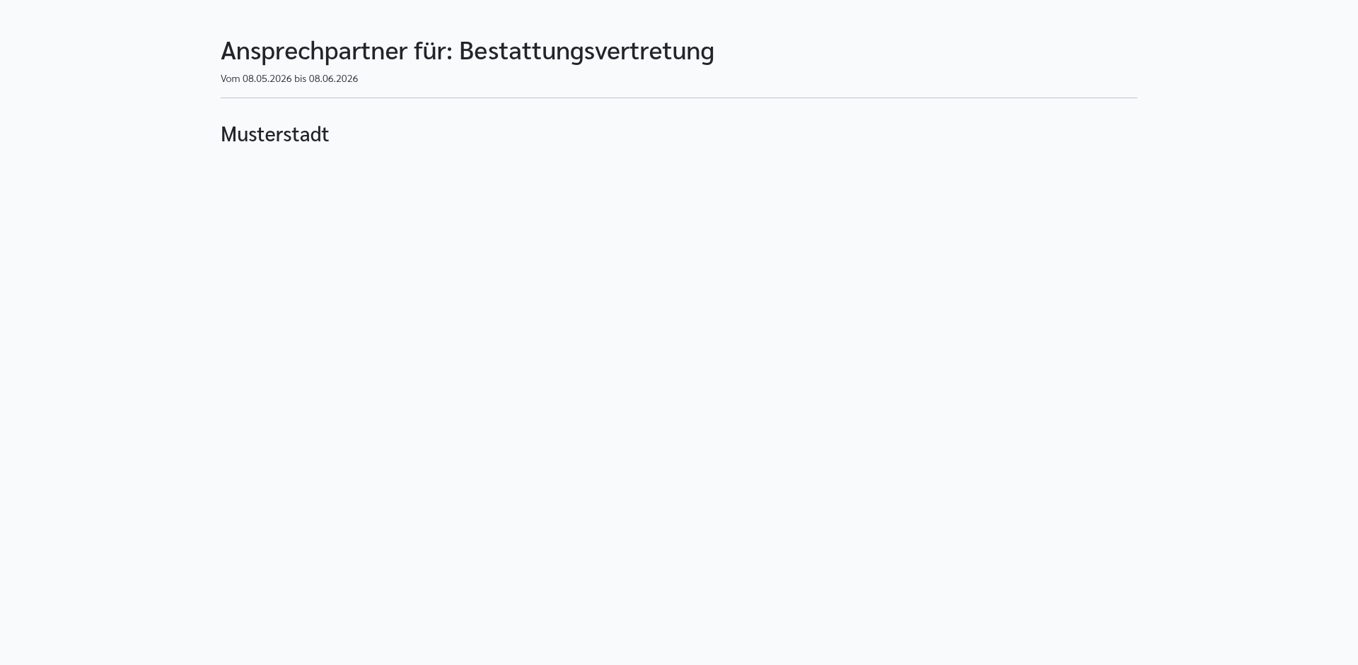 Öffentliche Pool-Übersicht